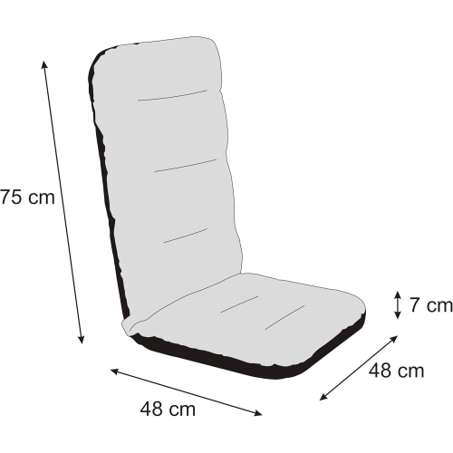 Подушка для садовой мебели 53*120 