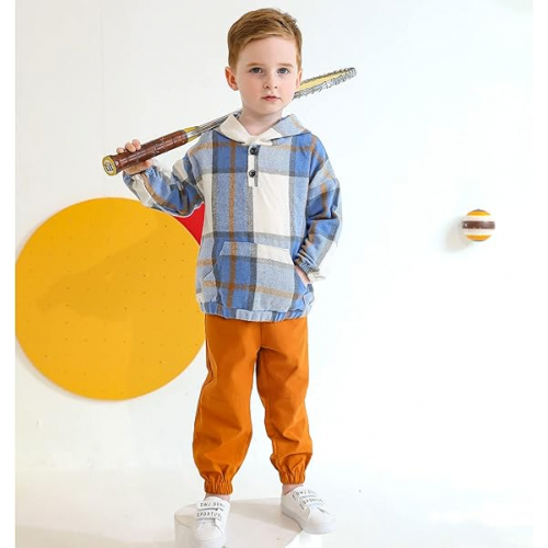 Детский комплект для мальчиков осень-зима: куртка и брюки