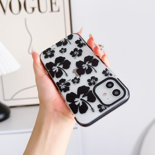 Чехол с узором винтажных роз для iPhone 11 Pro Max — мягкий TPU-чехол с усиленной защитой камеры