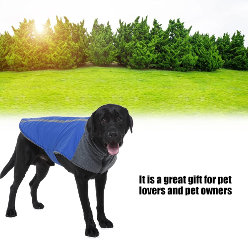 Теплая и прочная зимняя куртка для собак