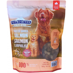 Пара пакетов леденого лосося Nutri Bites для собак и кошек — 400г