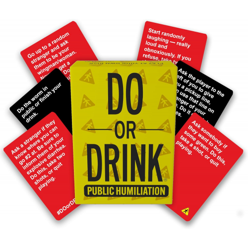 Игра *Пей или делай*, на английском