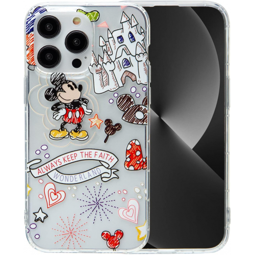 Прозрачный чехол iFiLOVE с мультяшным замком для iPhone 13 Pro — мягкий TPU-чехол с детским дизайном