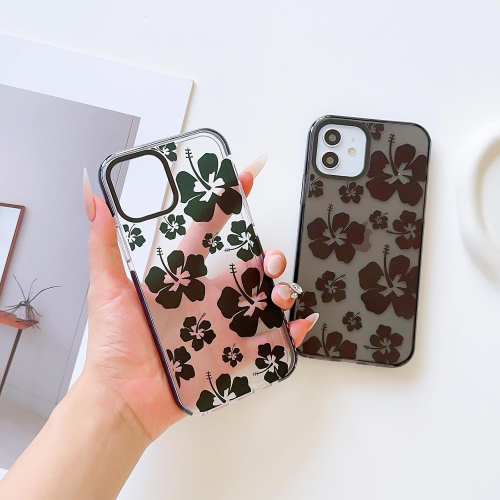 Чехол с узором винтажных роз для iPhone 11 Pro Max — мягкий TPU-чехол с усиленной защитой камеры