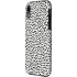 Противоударный чехол с чёрно-белым леопардовым принтом для смартфона — двухслойная защита, стильный дизайн