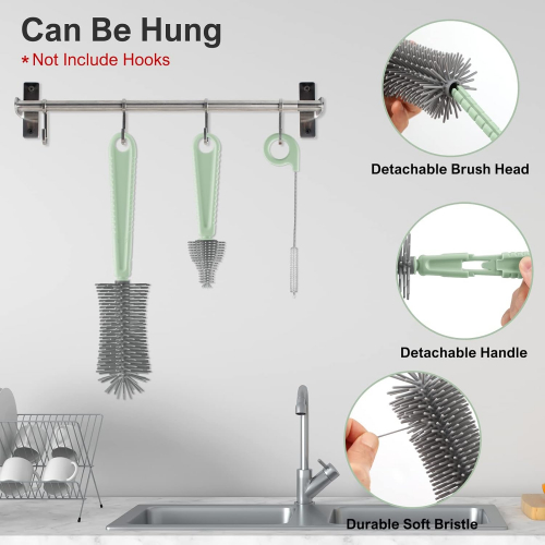 Набор для чистки детских бутылочек YomauiYee, 6в1