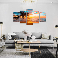 Картина на холсте с пейзажем — стильное украшение для дома и офиса