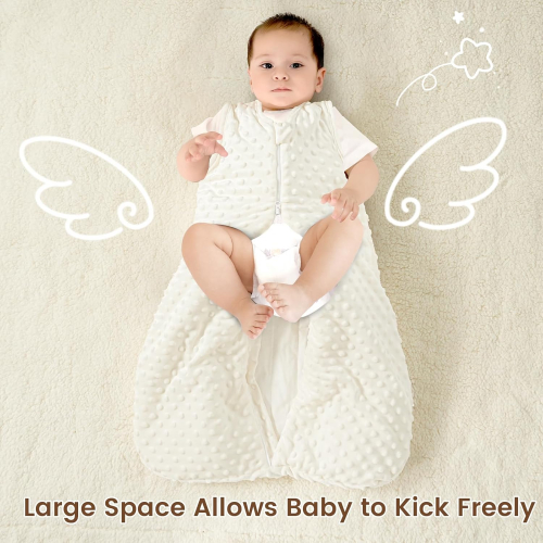 Тёплый зимний флисовый спальный мешок для младенцев, 2.5 TOG