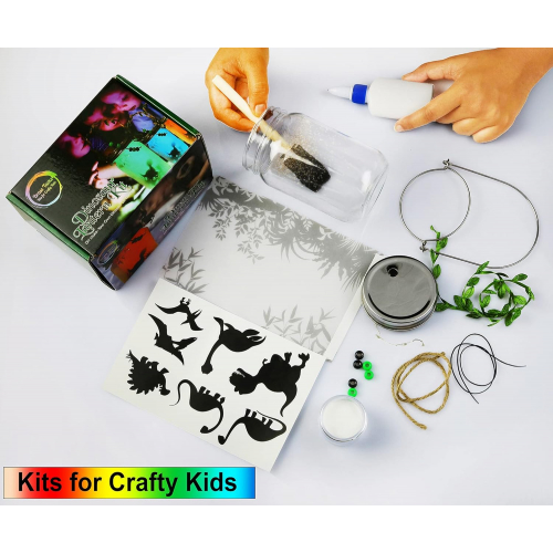 Набор для создания динозаврового фонаря — полный комплект, легко и без грязи