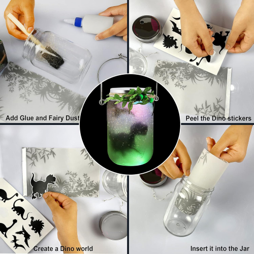 Набор для создания динозаврового фонаря — полный комплект, легко и без грязи