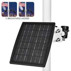 Aurolit 3-в-1 солнечные прожекторы с эффектом Северного сияния — яркое освещение для вашего двора