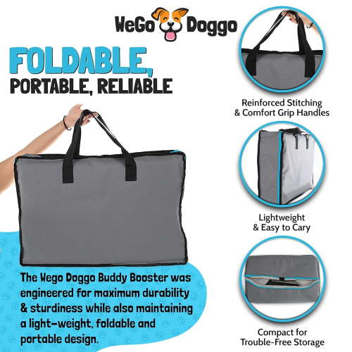 Автолюлька для собаки WeGo Doggo Buddy Booster