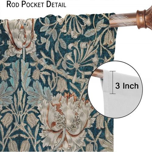 Комплект декоративных занавесок, 2 шт. (90 x 160 см) 