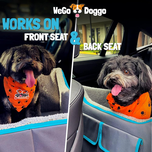 Автолюлька для собаки WeGo Doggo Buddy Booster