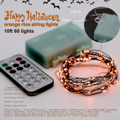 Фиолетовая светодиодная гирлянда с пультом и таймером