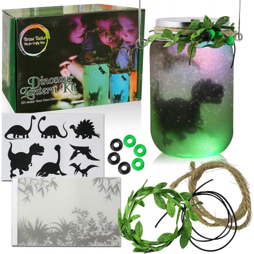 Набор для создания динозаврового фонаря — полный комплект, легко и без грязи