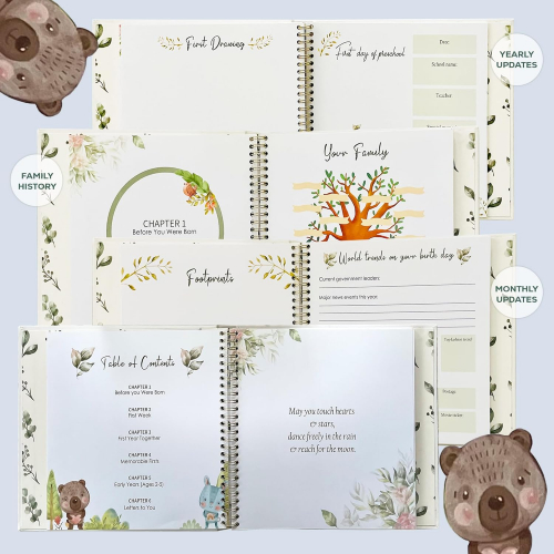 Книга памяти ребенка гендерно-нейтральная