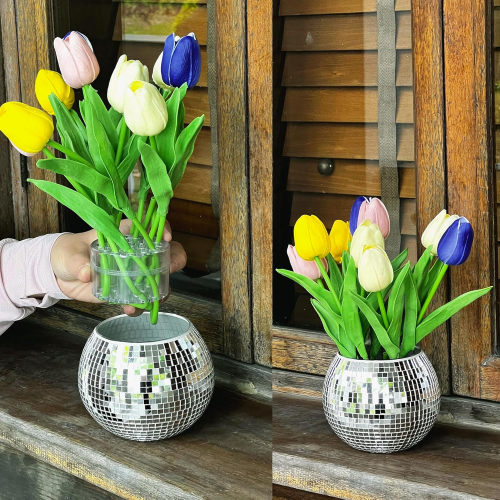 Прозрачный держатель для цветочных композиций — стильное и функциональное решение  