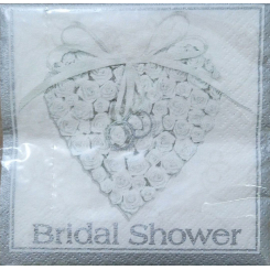 Салфетки праздничные бумажные 3-хслойные, 16 штук