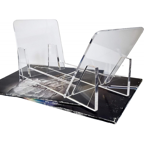 Элегантный акриловый органайзер для виниловых пластинок и других коллекционных предметов