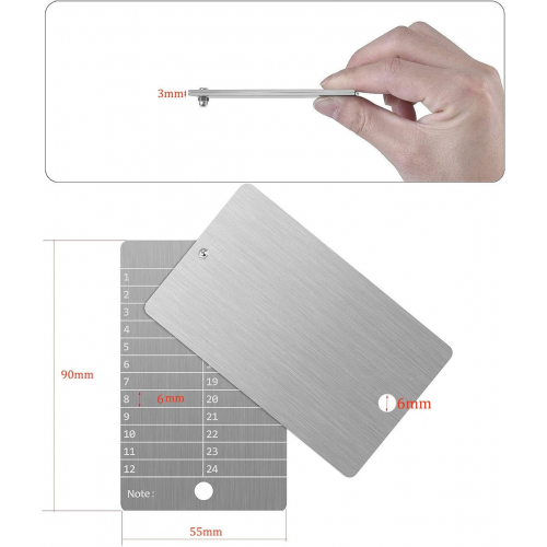 Стальной биткойн-кошелек ArlinaL