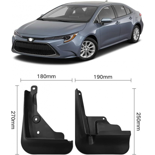 Комплект брызговиков Toyota Corolla Sedan SE LE