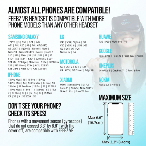 Гарнитура 3D VR для iPhone и телефонов Android