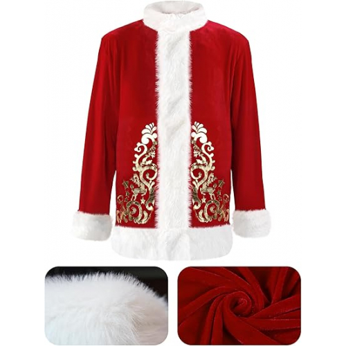 Пушистый костюм Санты