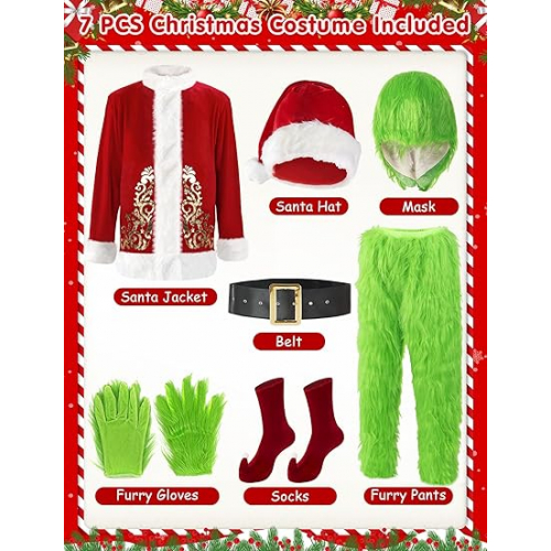 Пушистый костюм Санты