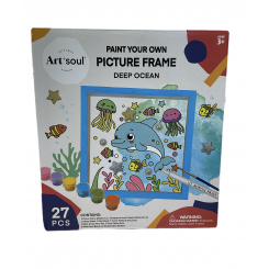 Детская раскраска, набор для рукоделия, 7 цветов, 3+