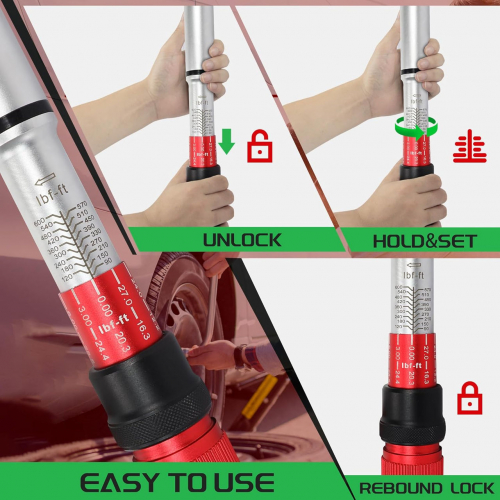 Динамометрический ключ 3/4 дюйма Uyecove