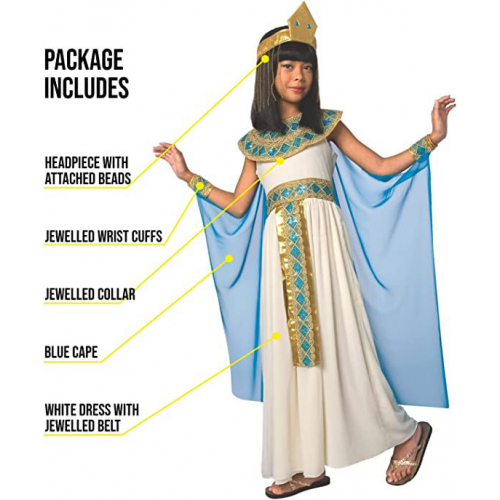 Детский костюм египетской королевы