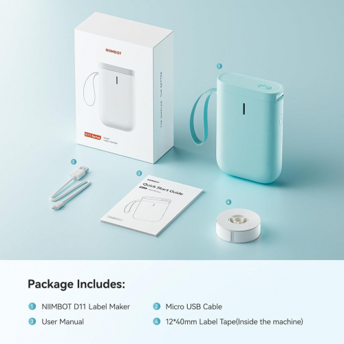 Принтер для изготовления этикеток Niimbot D11
