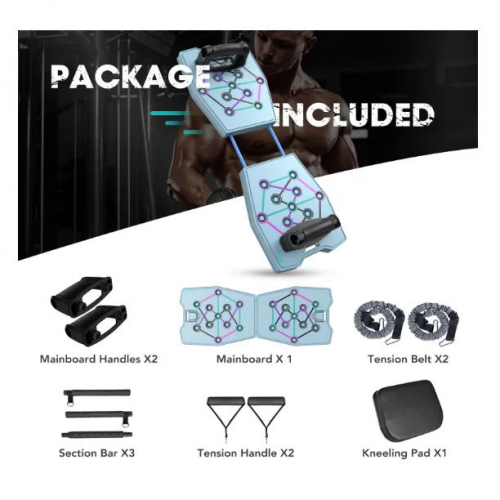 Портативная отжимающая доска для фитнеса