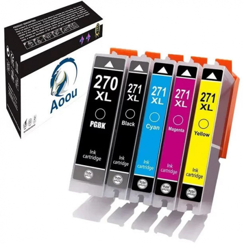 Картриджи с чернилами, упаковка из 5 штук