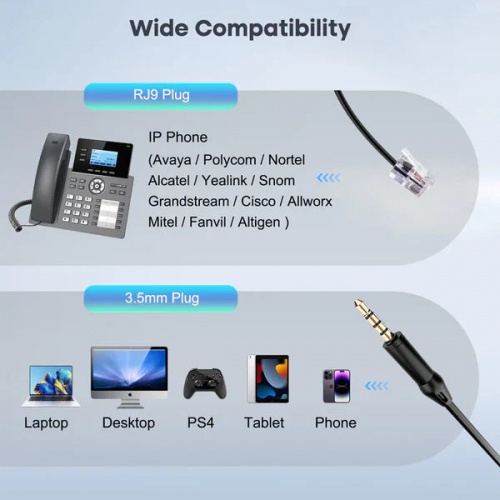 Гарнитура Mairdi M809 С Микрофоном