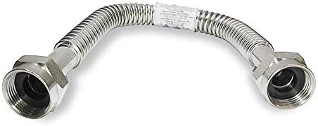 2 гофрированных водопроводных соединителя