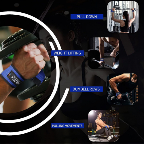 Подъемные ремни HILAEX для фитнеса, кросслифтинга, бодибилдинга