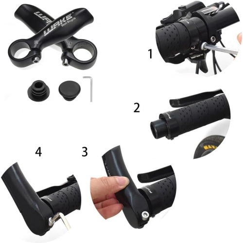 Эргономичные ручки руля для горного велосипеда