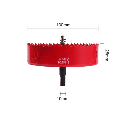 Биметаллическая корончатая пила 5,1 дюйма