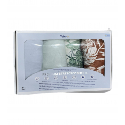 Набор из 4 детских простыней на резинке