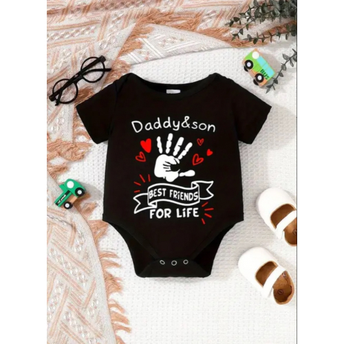 Детский боди (папа и сын)