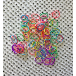 Маленькие резинки для волос, 1000шт