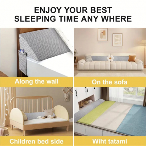 Клиновидная подушка для сна и отдыха — комфорт и поддержка для вашего тела