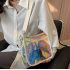 Перламутровая мечта, прозрачная женская сумка
