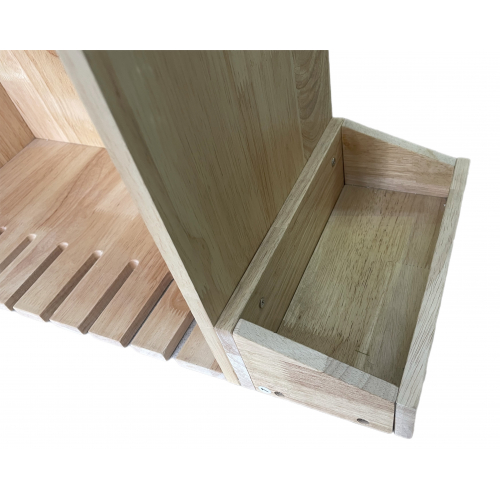 Деревянный настенный органайзер для инструментов