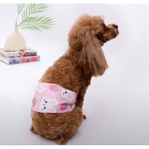 Подгузник для собак (розовый)