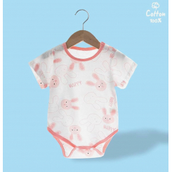 Универсальный детский боди-комбинезон с забавным принтом — комфорт на каждый день (0-3 мес.)