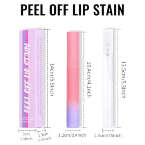 Пилинг-тент для губ Erinde Peel Off Lip Stain, оттенок 01 Coral Pink