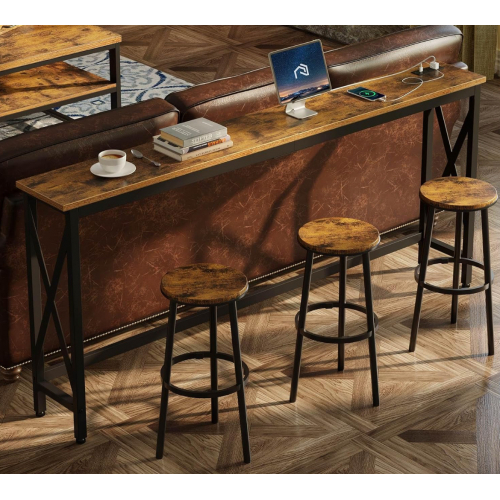 Консольный стол с USB и розетками “Фермерский комфорт”